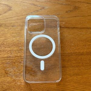 Clear Apple iPhone 13 Pro Phone Case with MagSafe Compatibility